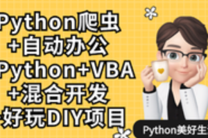 Python爬虫+Excel/VBA办公自动化