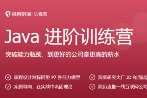 极客-Java进阶训练营6期|价值2999元|2022年|课件齐全|重磅首发|15周完结无秘