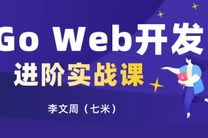 Go Web开发进阶项目实战（基于gin框架共81课时）